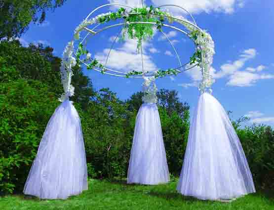 Hochzeitsbogen Lilly mieten, Hochzeitskupel, Hochzeit, Hochzeitsdekoration mieten, Hichzeitsbogen, Rund um Ihre Hochzeit