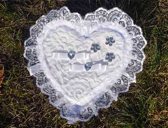 Ringkissen Rund um Ihre Hochzeit Var. 15