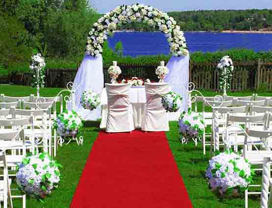 Roter Läufer mieten Hochzeit, Hochzeitsteppich mieten, rund um Ihre Hochzeit, Hochzeitsdekoration mieten
