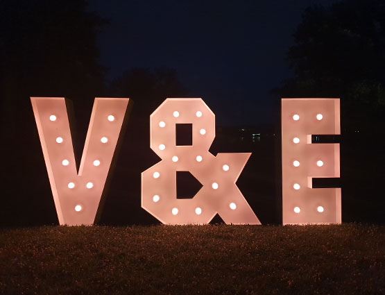 XXL Initialen 1,2m mieten in Berlin bei rund f&uuml;r die Hochzeit, Hochzeitstdekoration mieten Berlin, Hochzeitsdekoration mieten, Hochzeit, rund um die Hochzeit