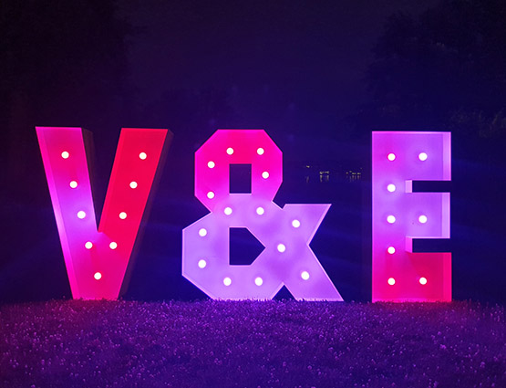 XXL Initialen 1,2m mieten in Berlin rund f&uuml;r die Hochzeit, Hochzeitstdekoration mieten Berlin, Hochzeitsdekoration mieten, Hochzeit mieten, rund um die Hochzeit